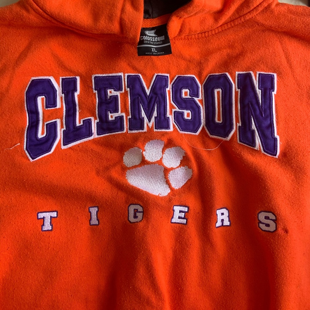 clemson orange hoodie (NO STRINGS)